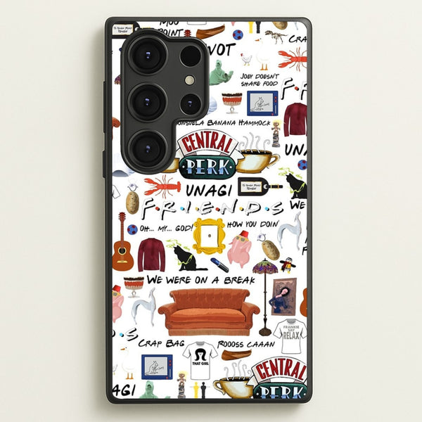 Friends Collage  - Friends Phone Case for Galaxy S25 Ultra