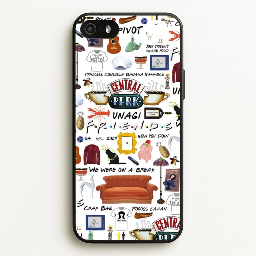 Friends Collage  - Friends Phone Case for iPhone 5 / 5s / SE 2016