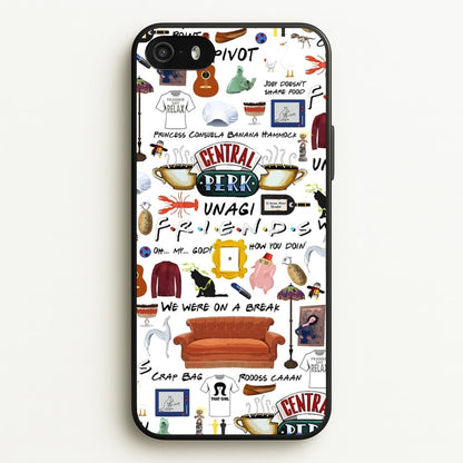 Friends Collage  - Friends Phone Case for iPhone 5 / 5s / SE 2016