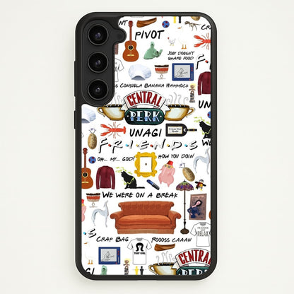 Friends Collage  - Friends Phone Case for Galaxy S23 Plus