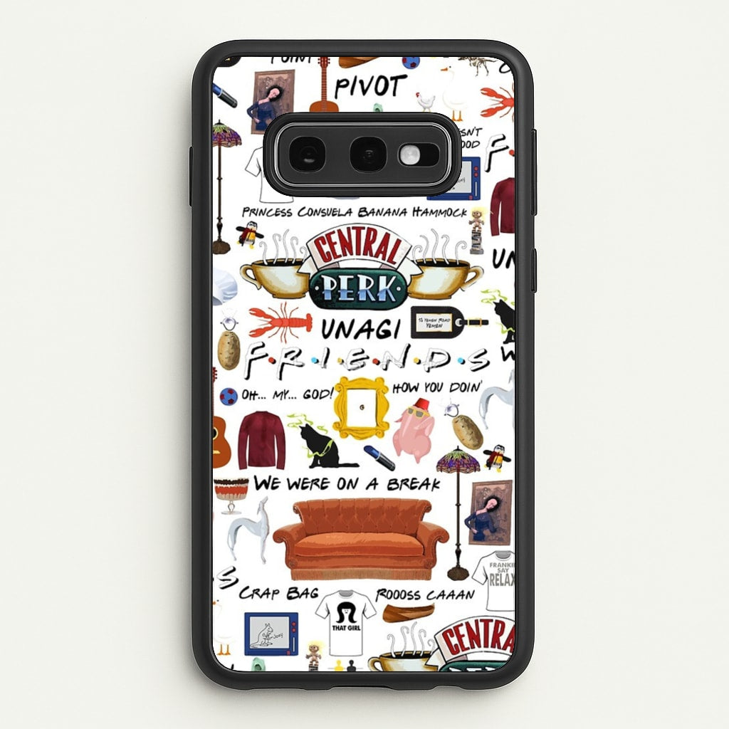 Friends Collage  - Friends Phone Case for Galaxy S10e