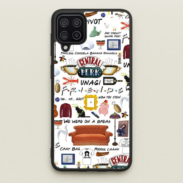 Friends Collage  - Friends Phone Case for Galaxy A12
