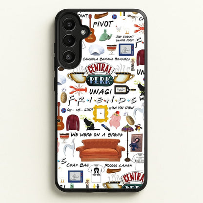 Friends Collage  - Friends Phone Case for Galaxy A36