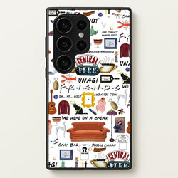 Friends Collage  - Friends Phone Case for Galaxy S24 Ultra