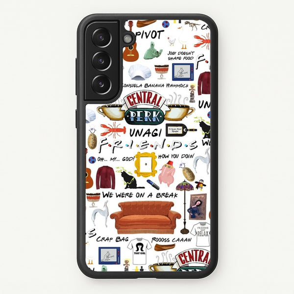 Friends Collage  - Friends Phone Case for Galaxy S21 Plus