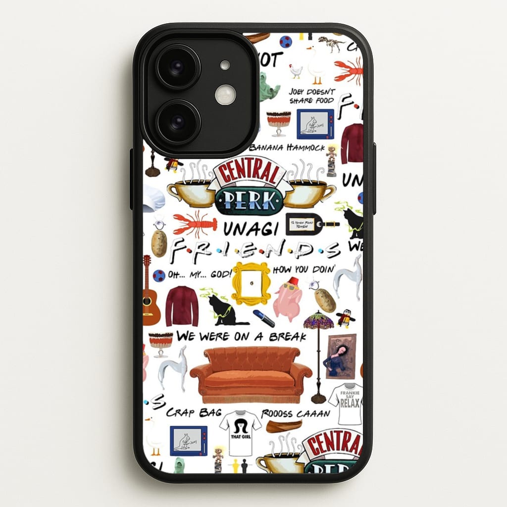 Friends Collage  - Friends Phone Case for iPhone 11