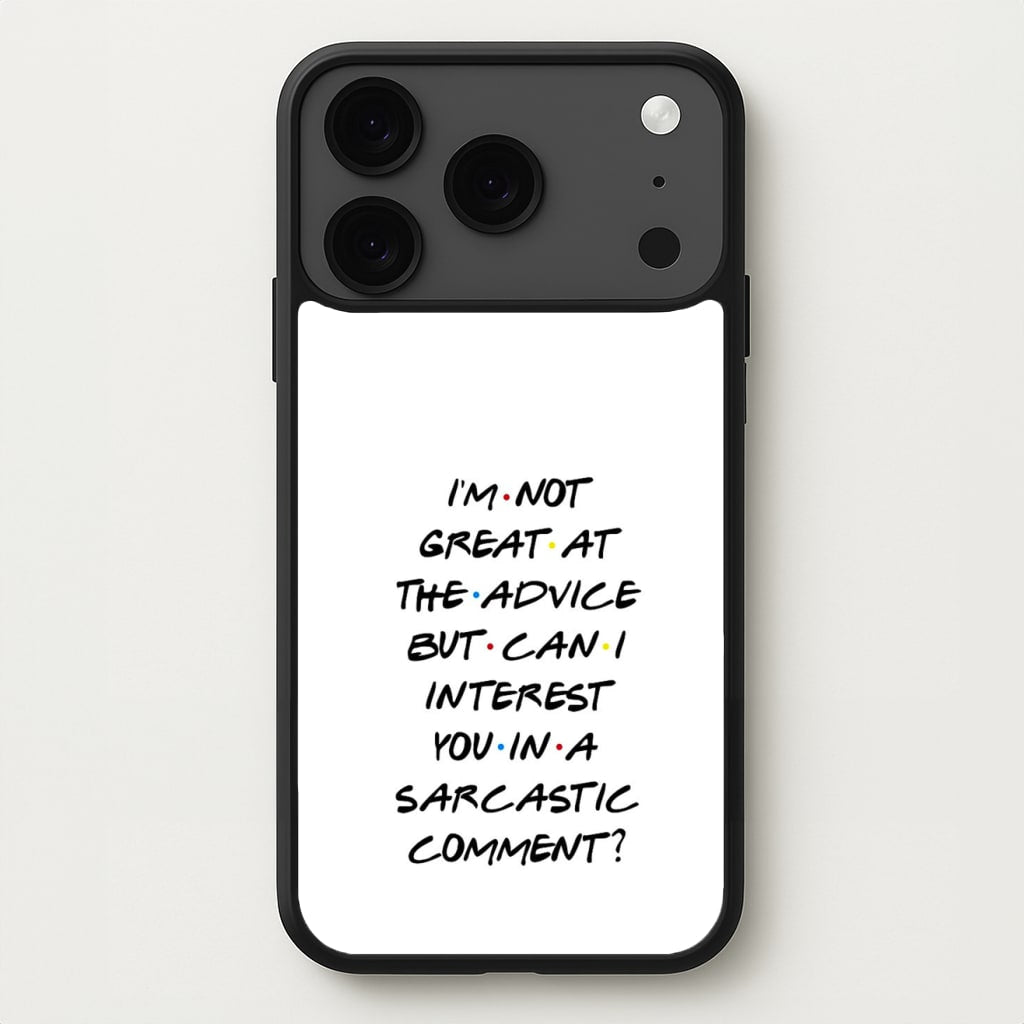 Can I Interest You In A Sarcastic Comment Phone Case for iPhone 17 Pro