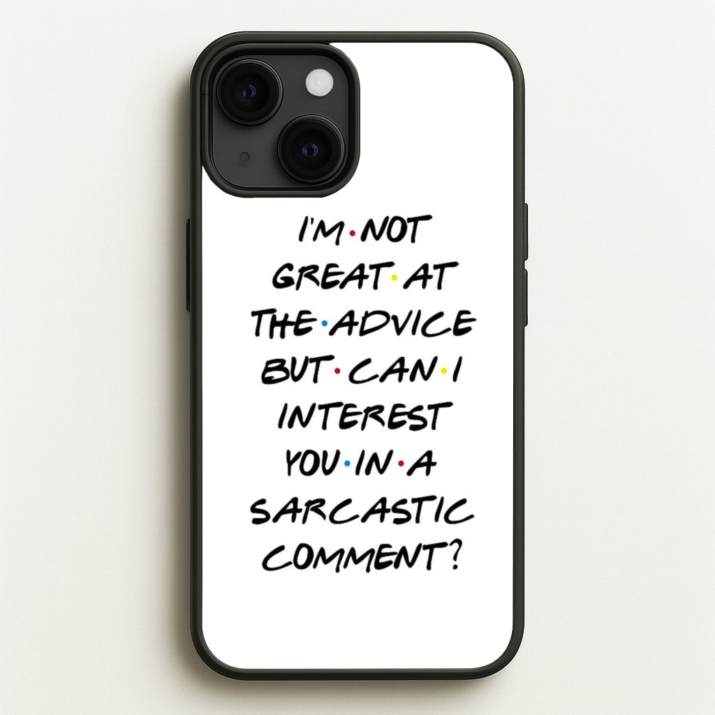 Can I Interest You In A Sarcastic Comment  - Friends Phone Case for iPhone 13 Mini
