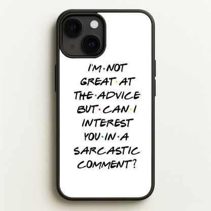 Can I Interest You In A Sarcastic Comment  - Friends Phone Case for iPhone 13 Mini