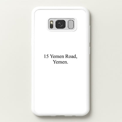 15 Yemen Road, Yemen  - Friends Phone Case for Galaxy S8