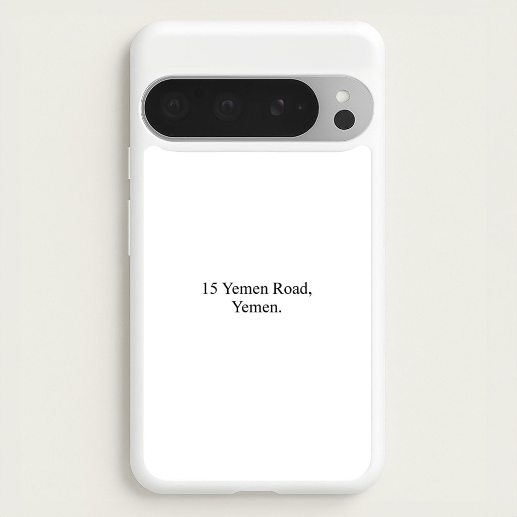 15 Yemen Road, Yemen  - Friends Phone Case for Google Pixel 9 Pro XL