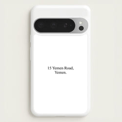 15 Yemen Road, Yemen  - Friends Phone Case for Google Pixel 9 Pro XL