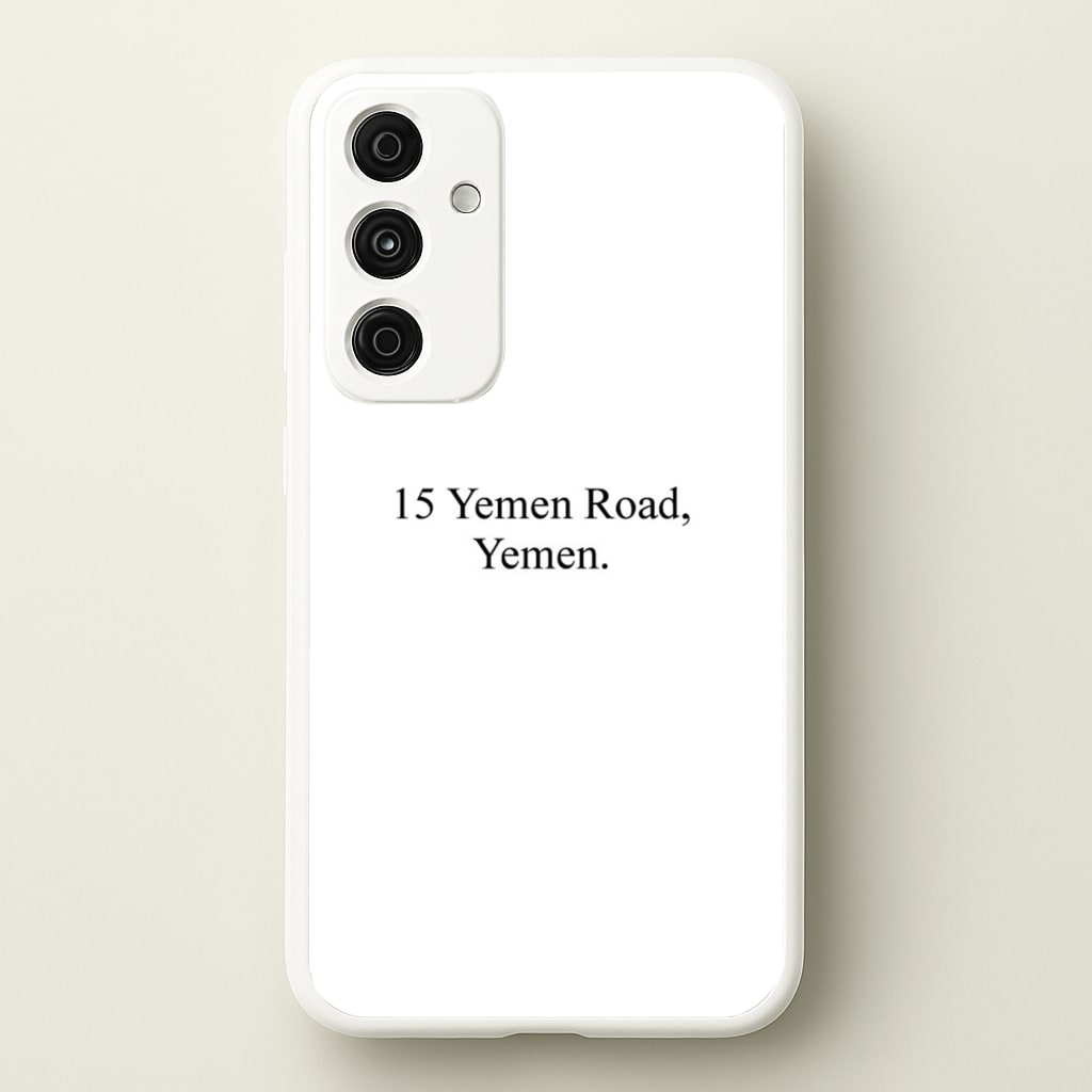 15 Yemen Road, Yemen  - Friends Phone Case for Galaxy A35