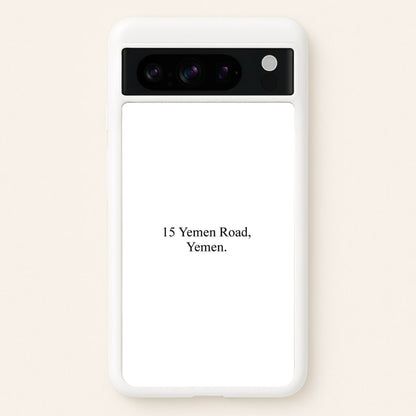 15 Yemen Road, Yemen  - Friends Phone Case for Google Pixel 8 Pro
