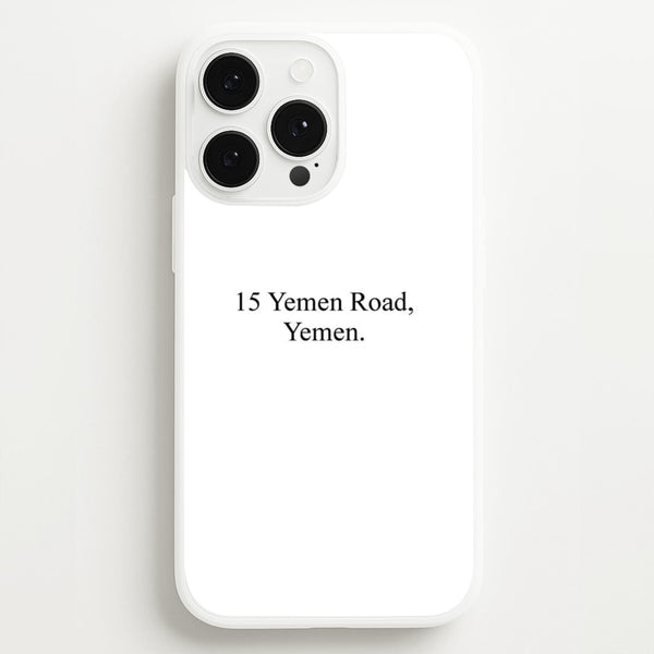 15 Yemen Road, Yemen  - Friends Phone Case for iPhone 13 Pro Max