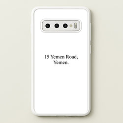 15 Yemen Road, Yemen  - Friends Phone Case for Galaxy S10 Plus