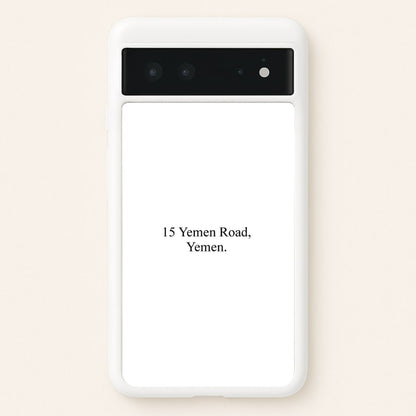 15 Yemen Road, Yemen  - Friends Phone Case for Google Pixel 6