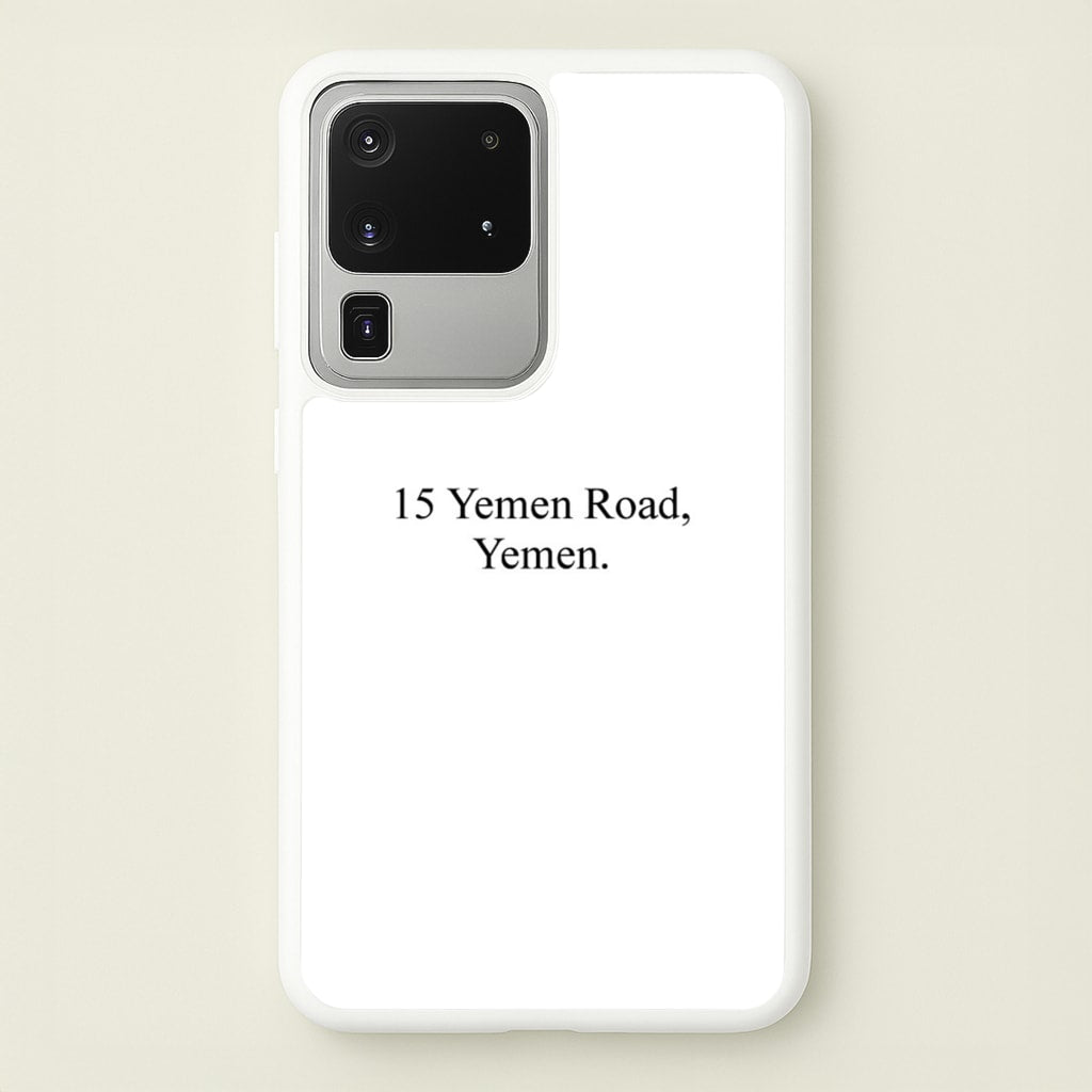 15 Yemen Road, Yemen  - Friends Phone Case for Galaxy S20 Ultra