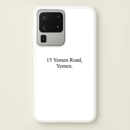15 Yemen Road, Yemen  - Friends Phone Case for Galaxy S20 Ultra