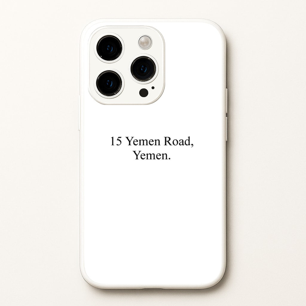 15 Yemen Road, Yemen  - Friends Phone Case for iPhone 15 Pro