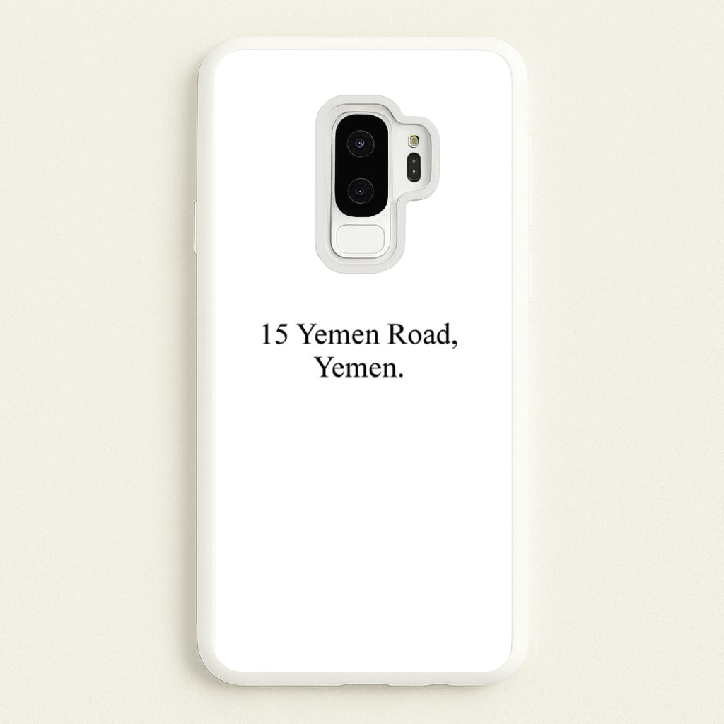 15 Yemen Road, Yemen  - Friends Phone Case for Galaxy S9 Plus
