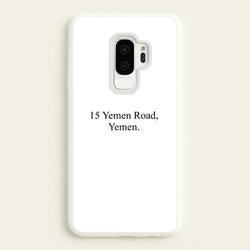 15 Yemen Road, Yemen  - Friends Phone Case for Galaxy S9 Plus