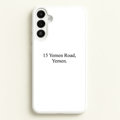 15 Yemen Road, Yemen  - Friends Phone Case for Galaxy A34