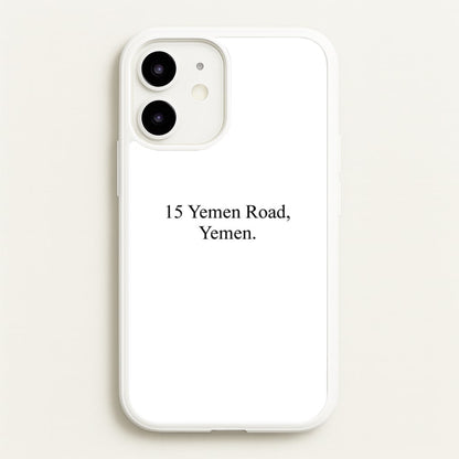 15 Yemen Road, Yemen  - Friends Phone Case for iPhone 12 / 12 Pro