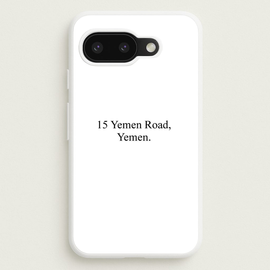 15 Yemen Road, Yemen  - Friends Phone Case for Google Pixel 9a