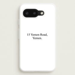 15 Yemen Road, Yemen  - Friends Phone Case for Google Pixel 9a
