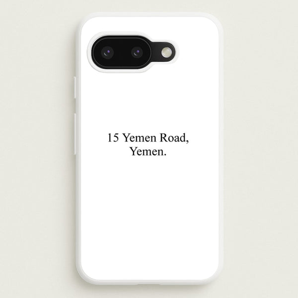 15 Yemen Road, Yemen  - Friends Phone Case for Google Pixel 9a