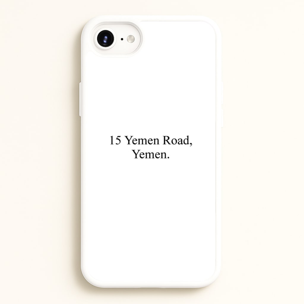 15 Yemen Road, Yemen  - Friends Phone Case for iPhone 6 / 7 / 8 / SE