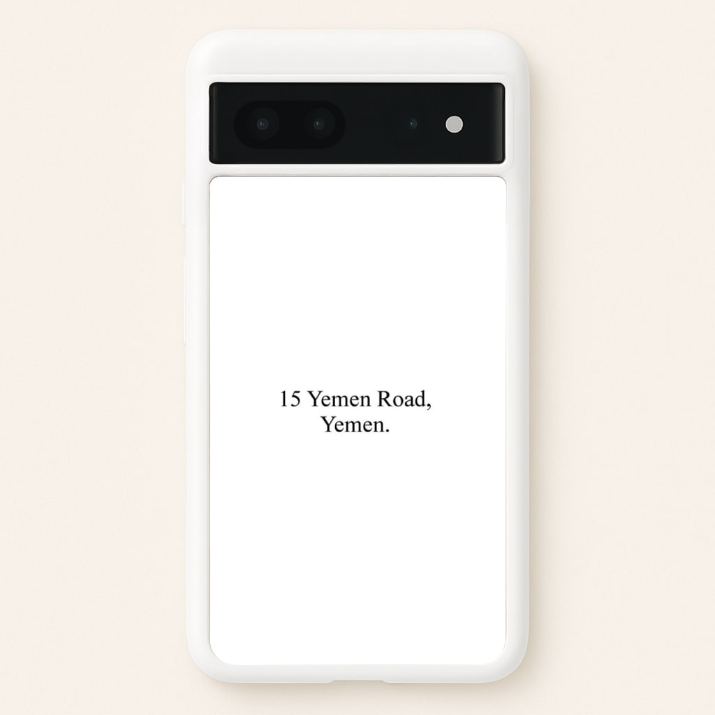 15 Yemen Road, Yemen  - Friends Phone Case for Google Pixel 7