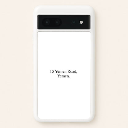 15 Yemen Road, Yemen  - Friends Phone Case for Google Pixel 7