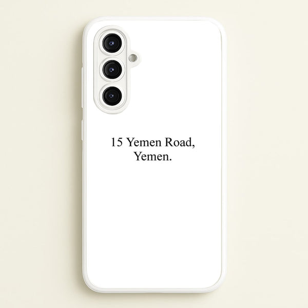 15 Yemen Road, Yemen  - Friends Phone Case for Galaxy A16