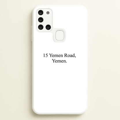 15 Yemen Road, Yemen  - Friends Phone Case for Galaxy A21s