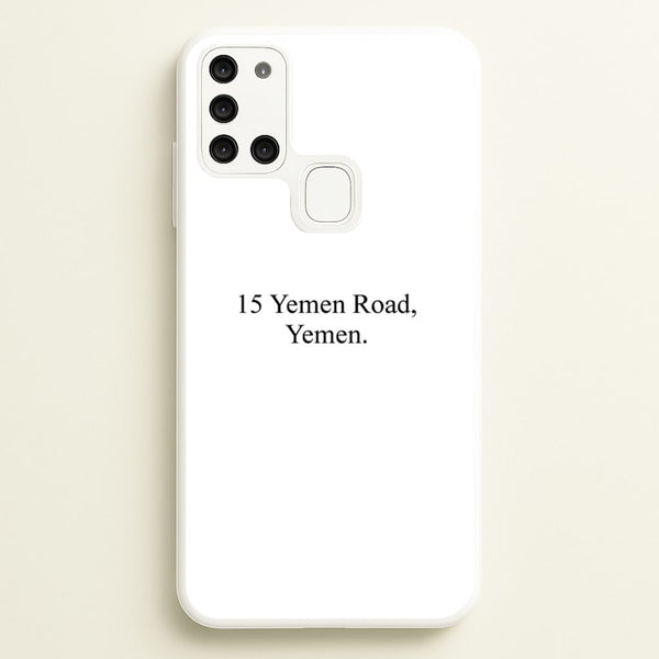 15 Yemen Road, Yemen  - Friends Phone Case for Galaxy A21s