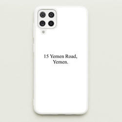 15 Yemen Road, Yemen  - Friends Phone Case for Galaxy A12