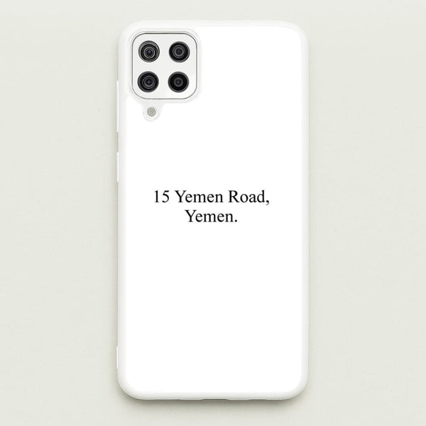 15 Yemen Road, Yemen  - Friends Phone Case for Galaxy A12