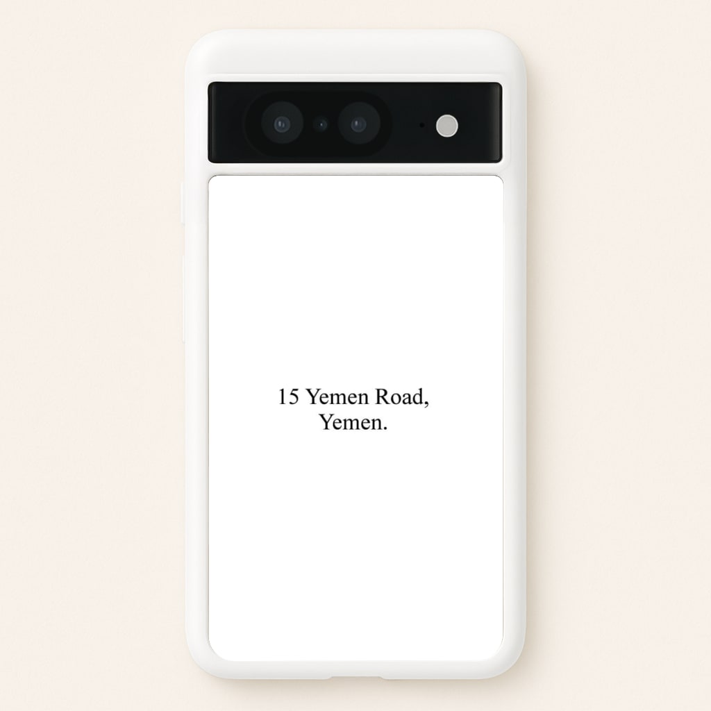 15 Yemen Road, Yemen  - Friends Phone Case for Google Pixel 8