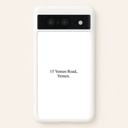 15 Yemen Road, Yemen  - Friends Phone Case for Google Pixel 8