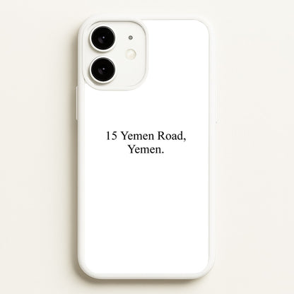 15 Yemen Road, Yemen  - Friends Phone Case for iPhone 11