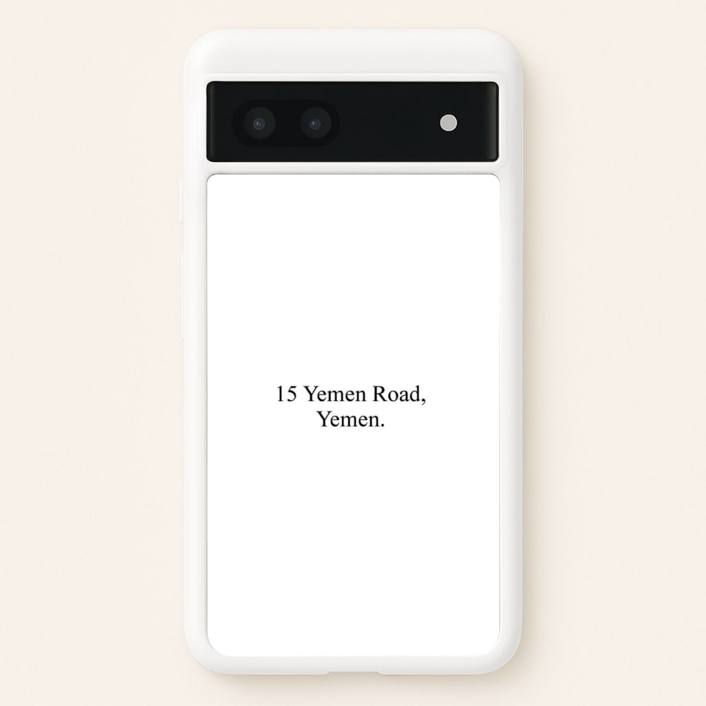 15 Yemen Road, Yemen  - Friends Phone Case for Google Pixel 6a