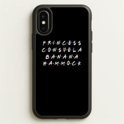 Princess Consuela Banana Hammock  - Friends Phone Case for iPhone X / XS