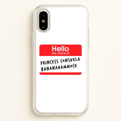 Princess Phoebe  - Friends Phone Case for iPhone X / XS