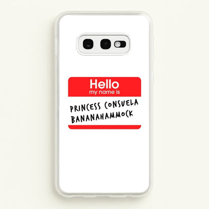 Princess Phoebe  - Friends Phone Case for Galaxy S10e