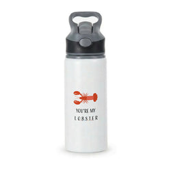 You're My Lobster Active Water Bottle - Black