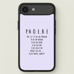Spelling Phoebe Phone Case for iPhone 17 Air