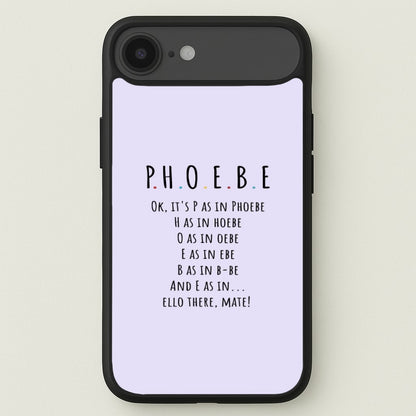 Spelling Phoebe Phone Case for iPhone 17 Air