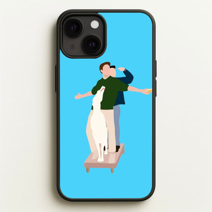 Two Men And A Dog  - Friends Phone Case for iPhone 13 Mini